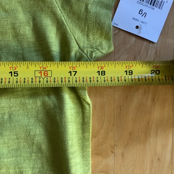 3/$20 NEW Joe Fresh light green 100% cotton t-shirt Large - Picture 3 of 10